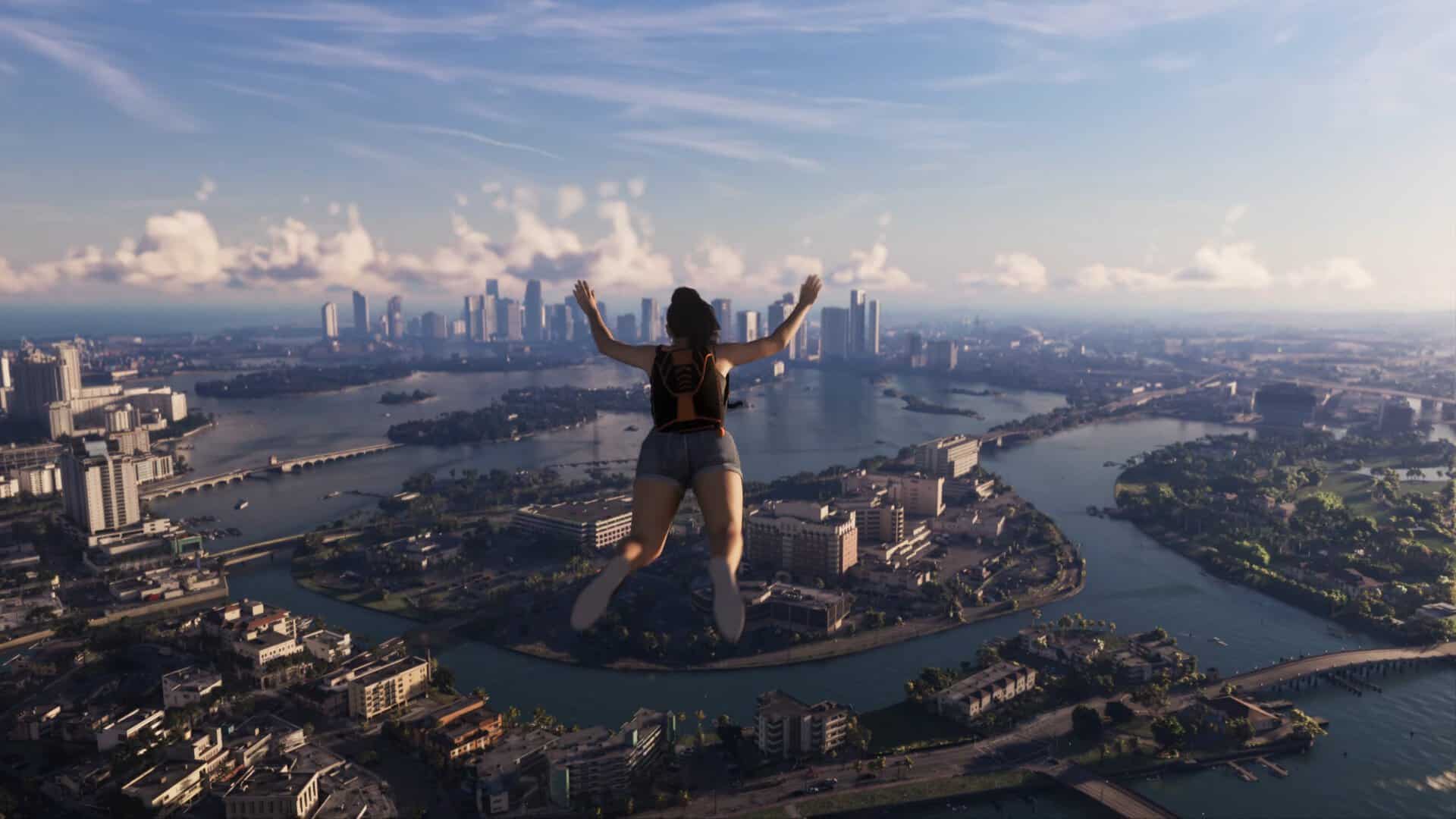 GTA VI parachute scene