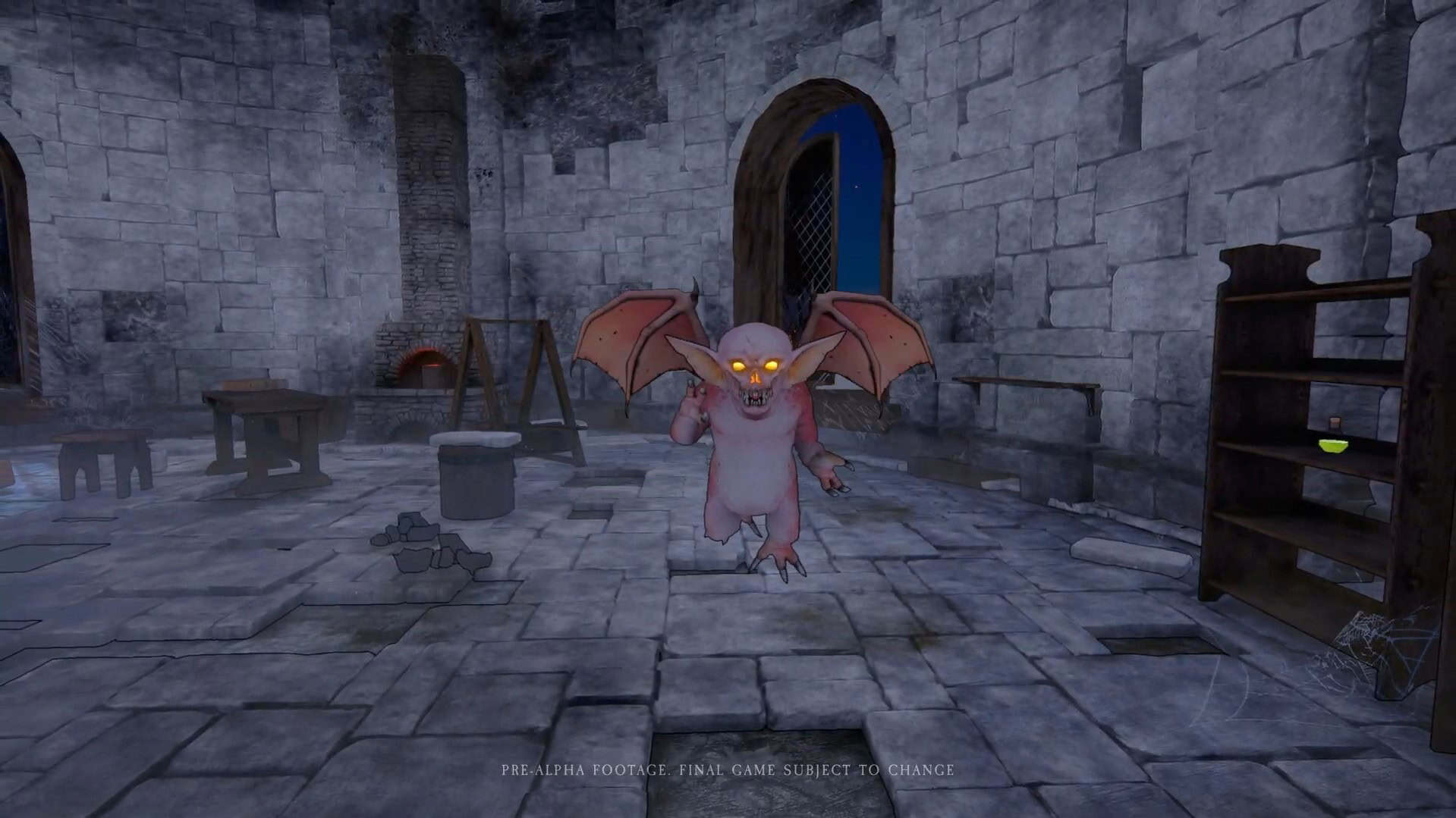 The flying homunculus in Bonespire