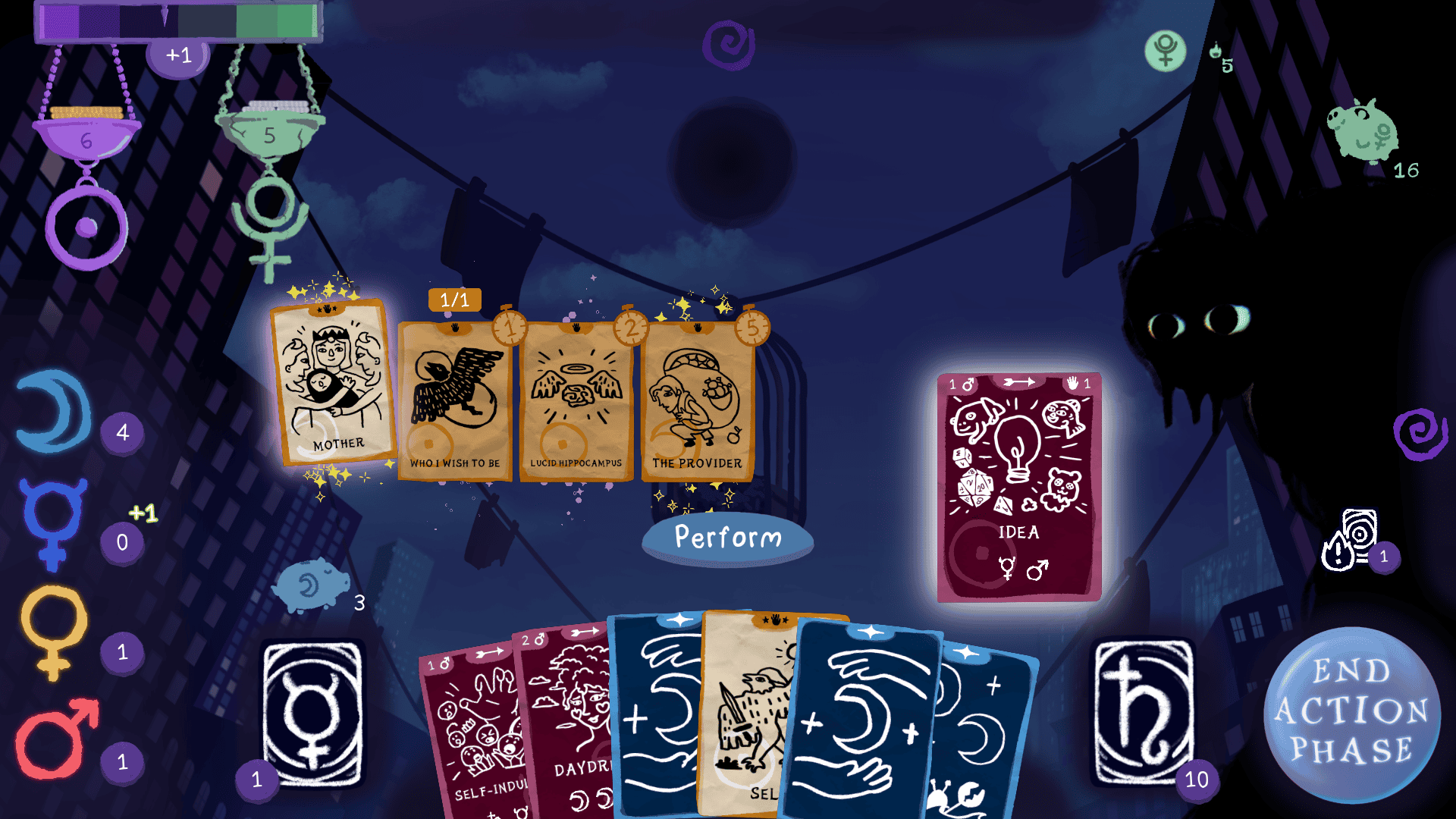 Dreamcards gameplay screenshot