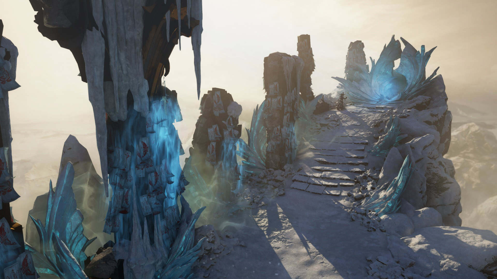 Warframe Iceblade of Narin shot