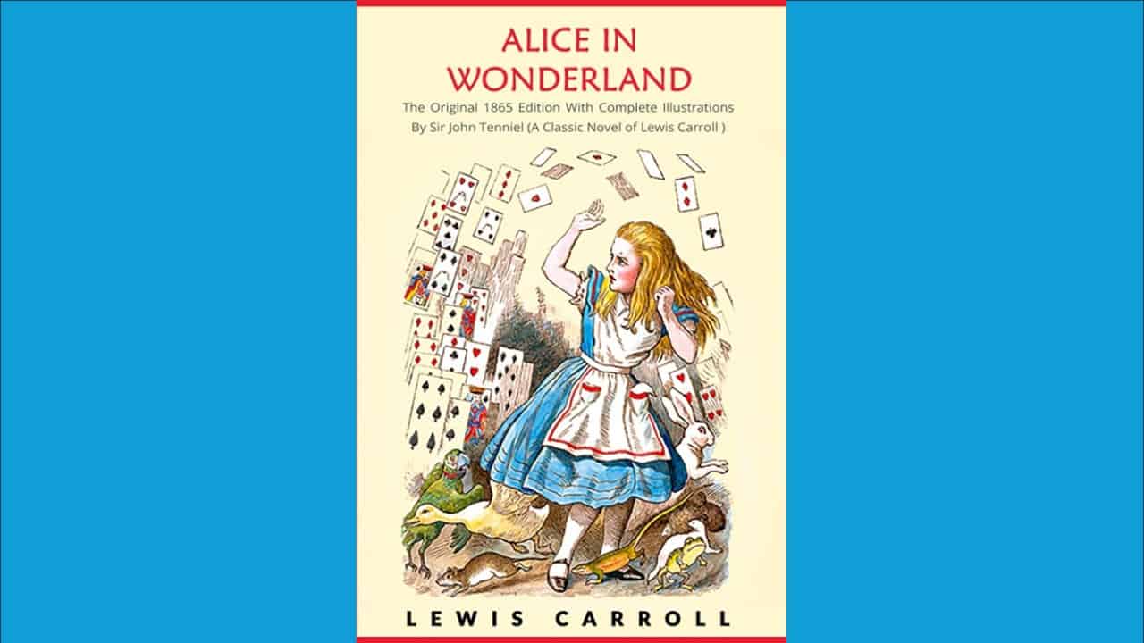 Book cover of Alice in Wonderland