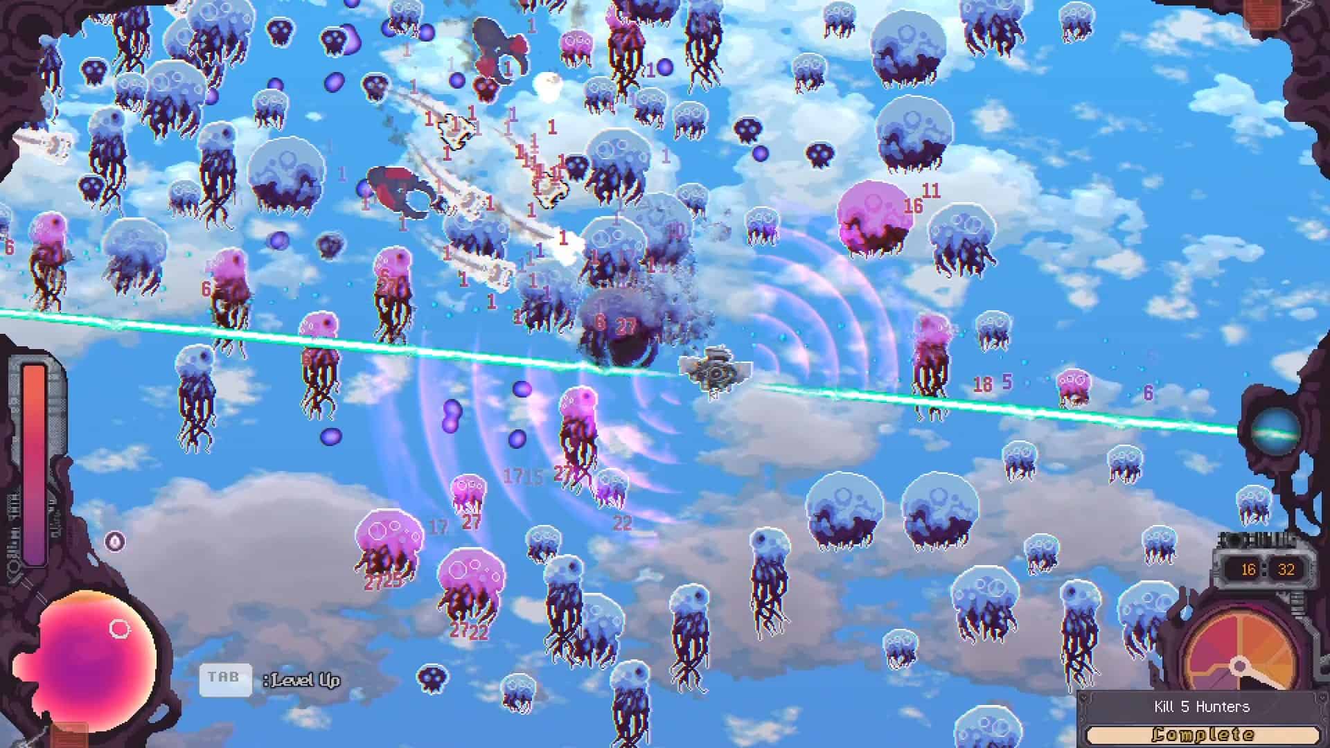 Screenshot of Cloudbreaker's Tug airship