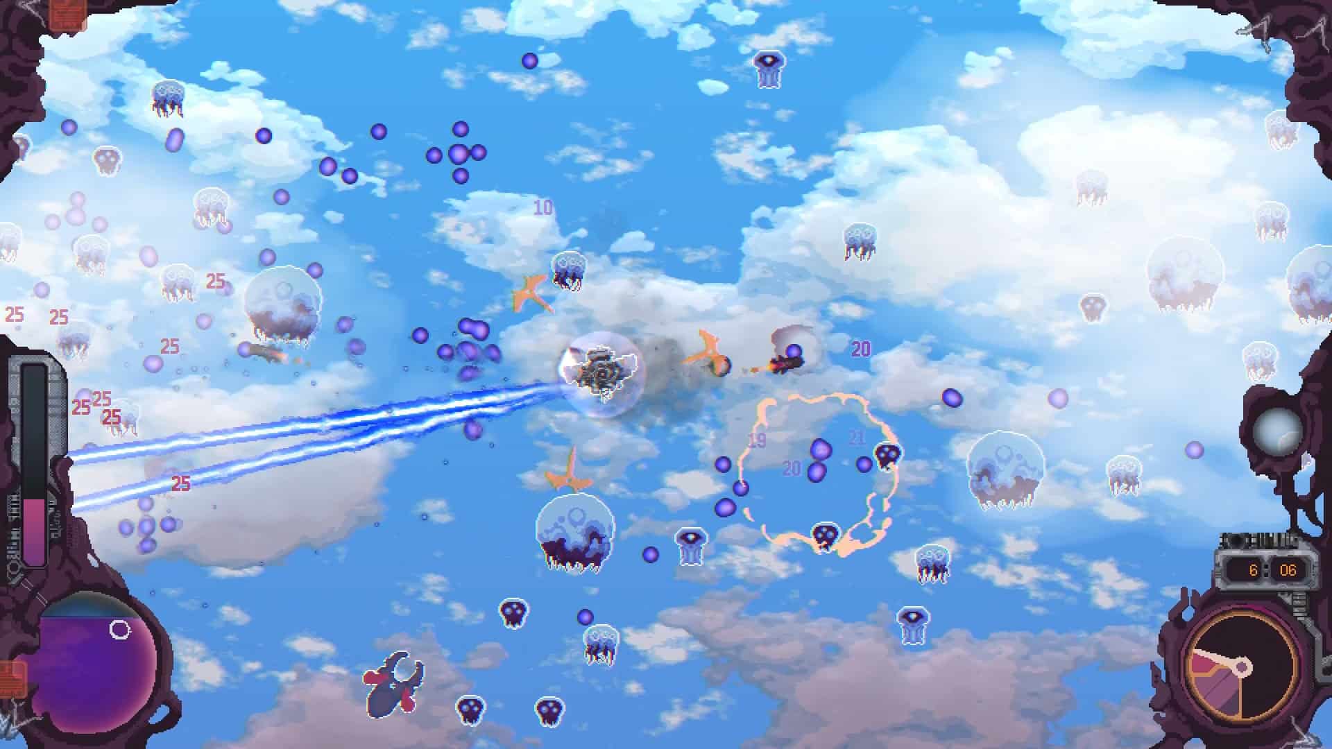 Cloudbreaker's tug airship fending off enemies