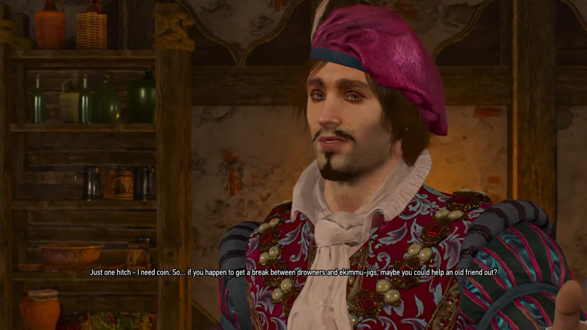 Dandelion in The Witcher 3: Wild Hunt