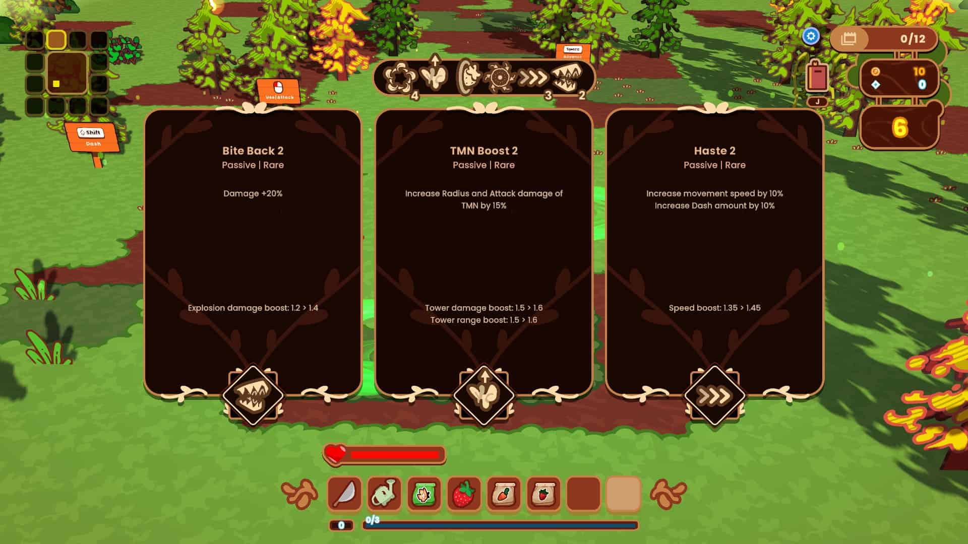 The Rabbit Haul skill tree screenshot