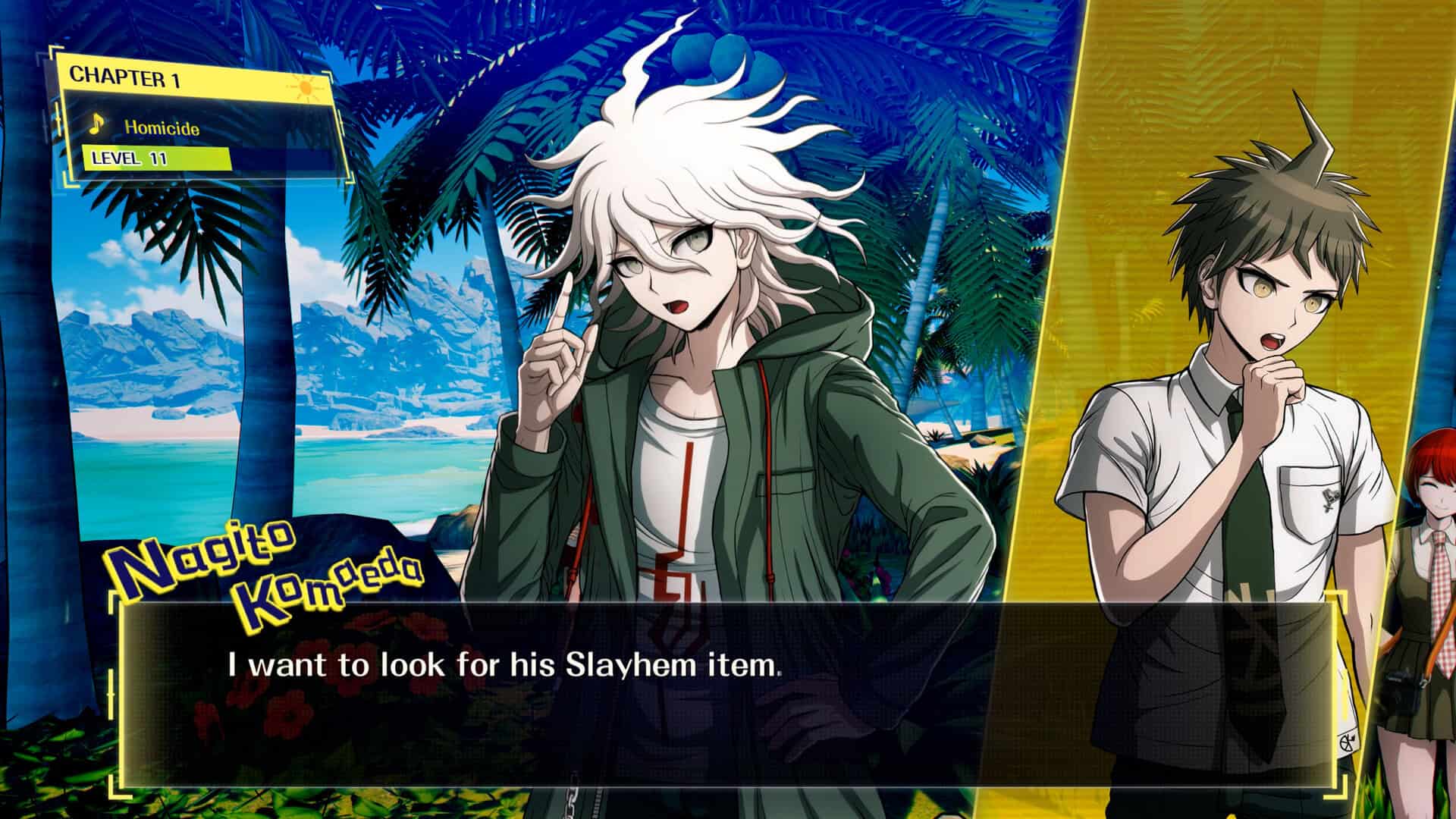 Nagito and Hajime in Danganronpa 2x2