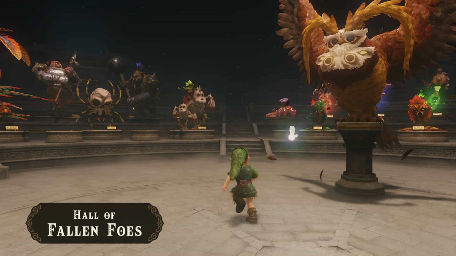 The Legend of Zelda: Ocarina of Time remake hall of foes room 