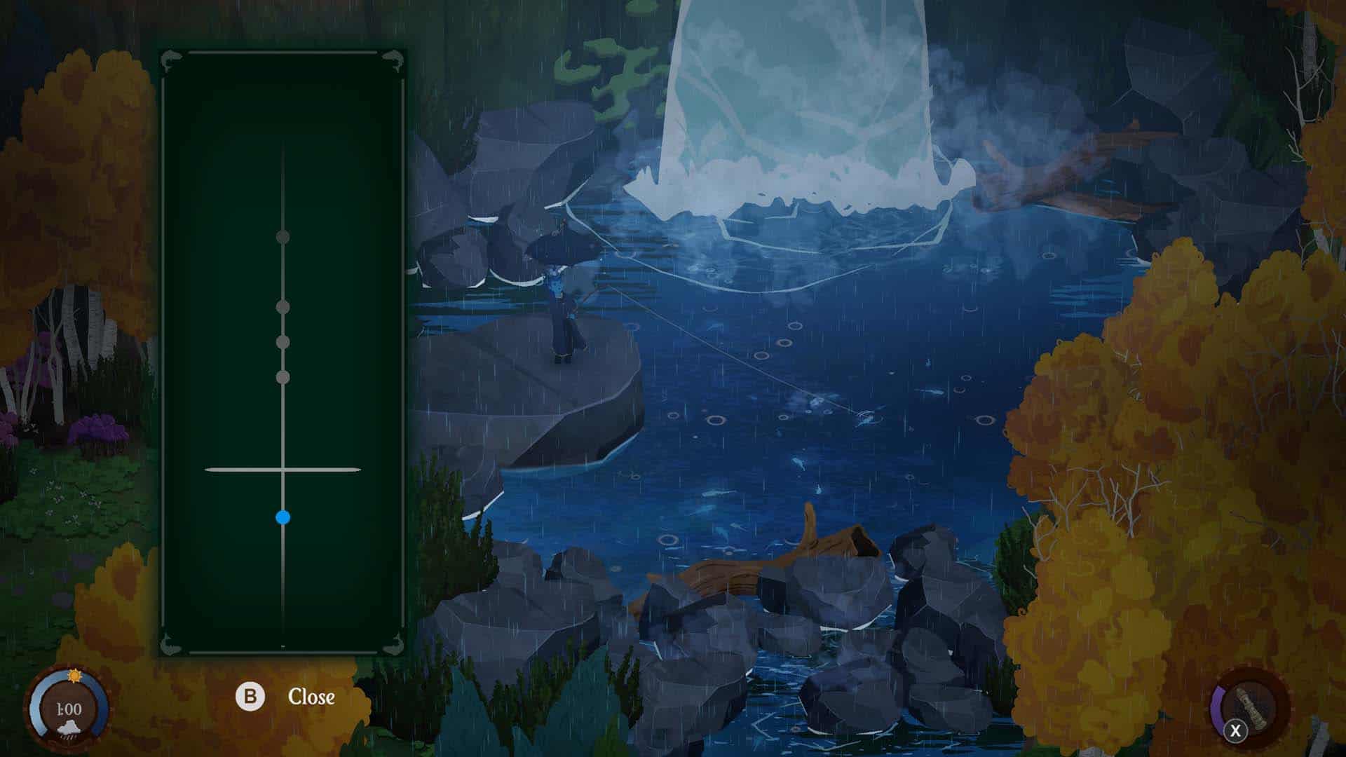 Fishing in Songs of Glimmerwick.