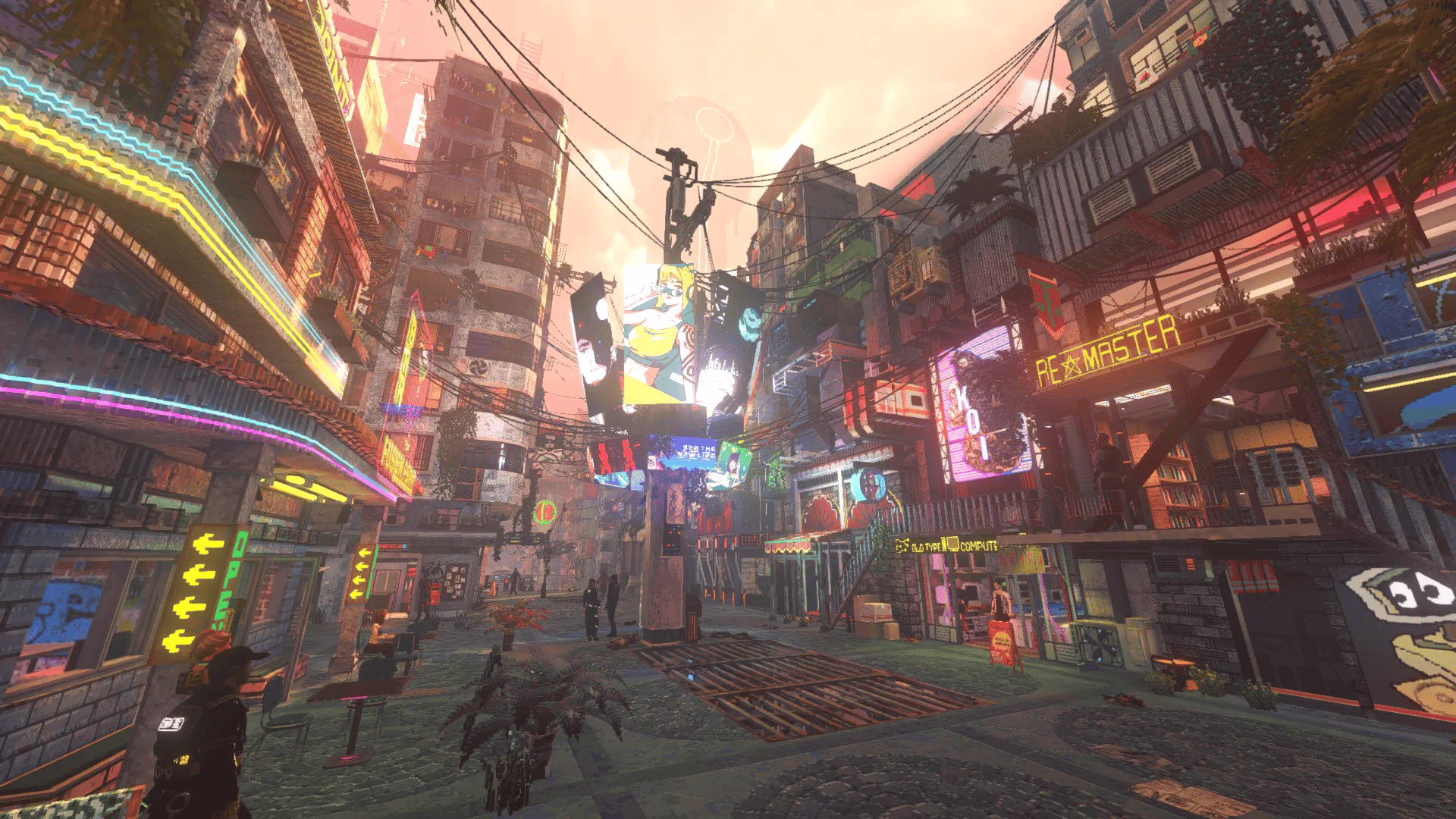 nivalis nights town screenshot