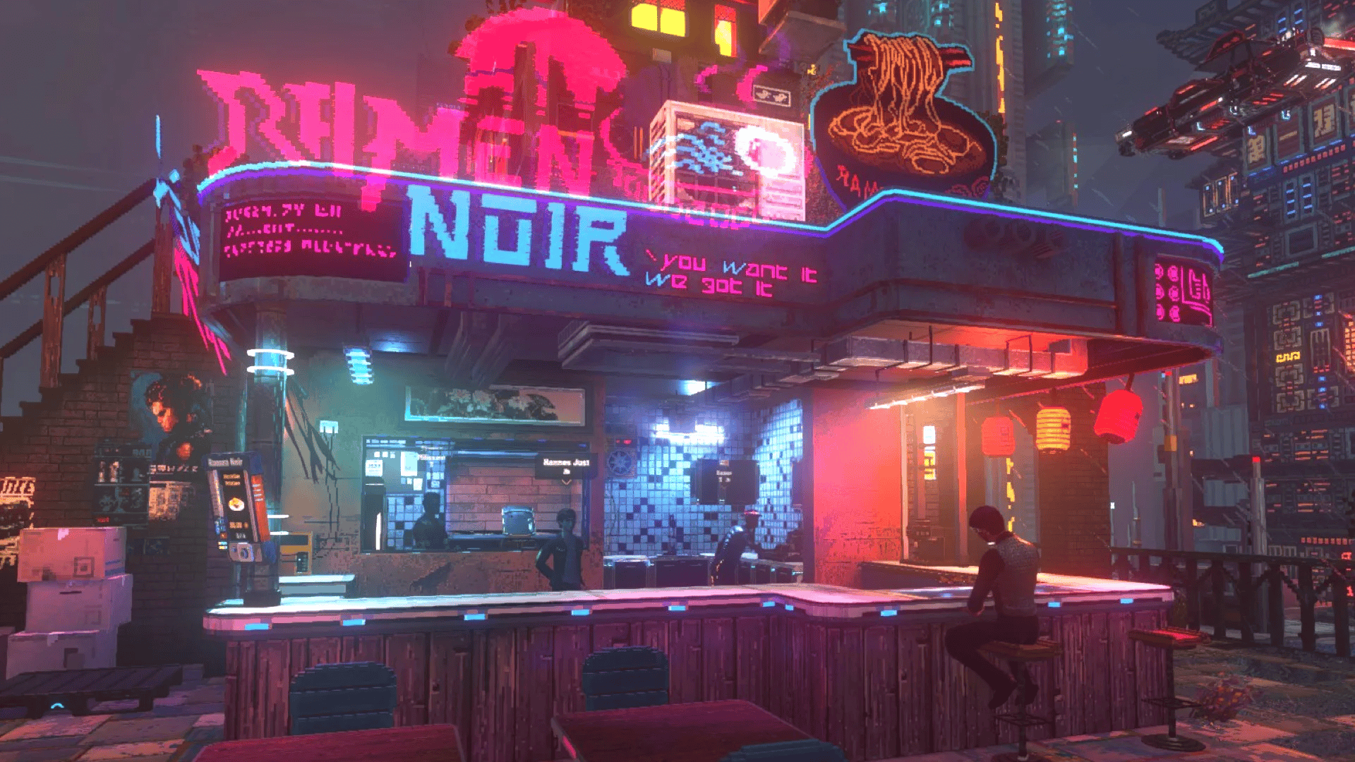 nivalis nights ramen noir screenshot