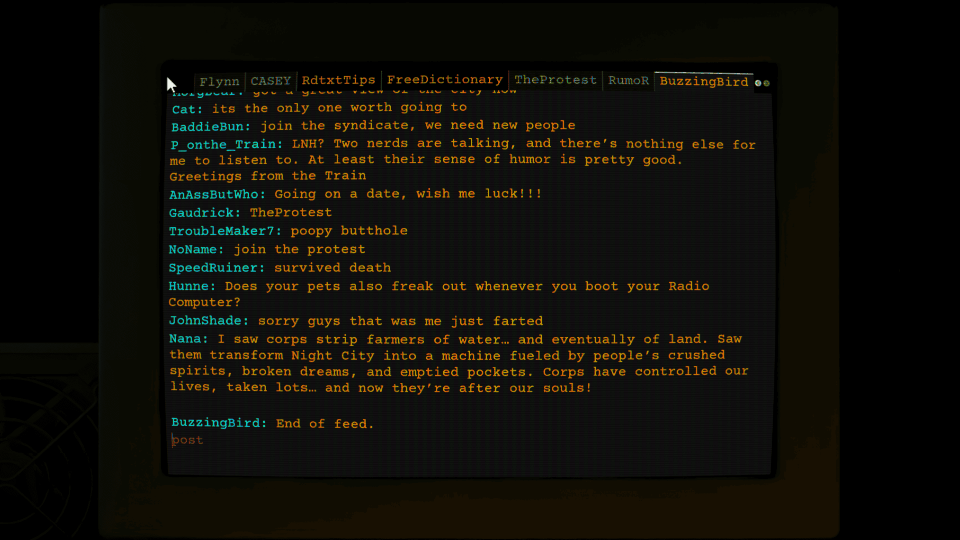 BuzzingBired screenshot